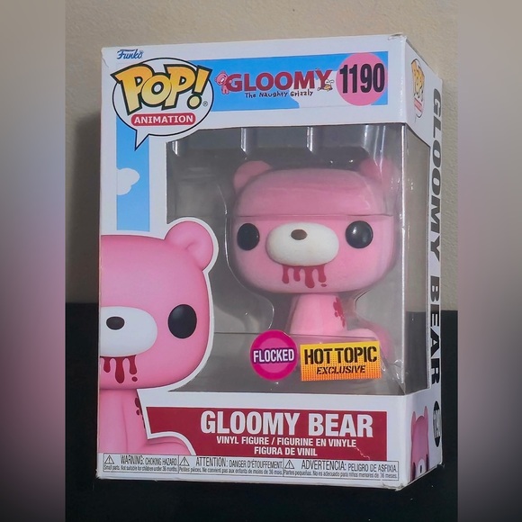 Funko Pop! Gloomy Bear 1190 – Flocked – Hot Topic Exclusive – 9 Cm – Neuf